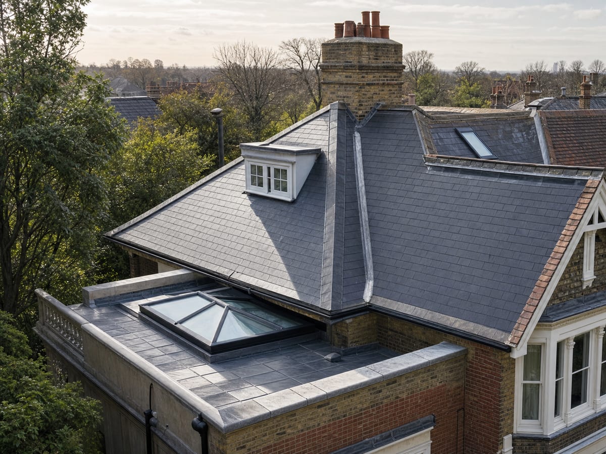 Residential roofing access and sequencing plan